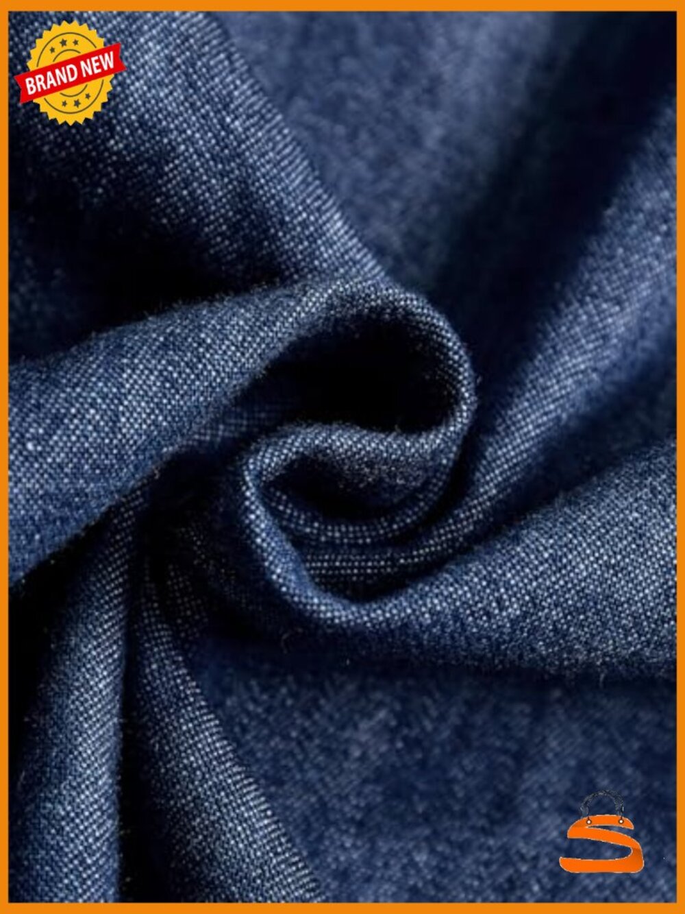 V Neck Short Sleeve Denim Shirt Dress A-Line Midi with Pockets - Picture 7 of 7